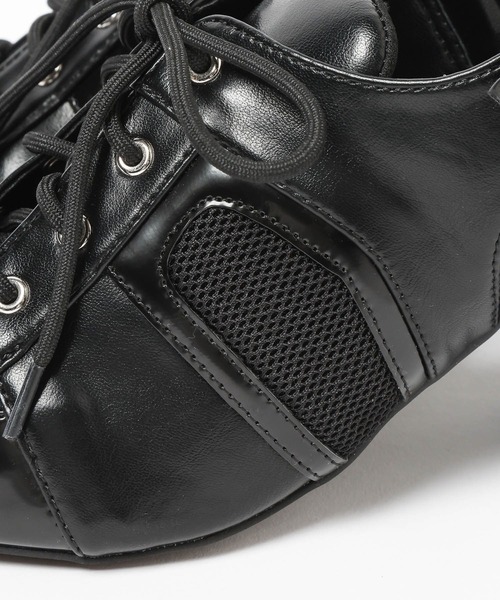 HARE（ハレ）の「ポインテッドトゥスニーカーミュール(HARE)（サンダル・レディース・ブラック・LARGE/MEDIUM）」の18枚目の写真