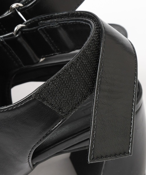 HARE（ハレ）の「ポインテッドトゥスニーカーミュール(HARE)（サンダル・レディース・ブラック・LARGE/MEDIUM）」の20枚目の写真