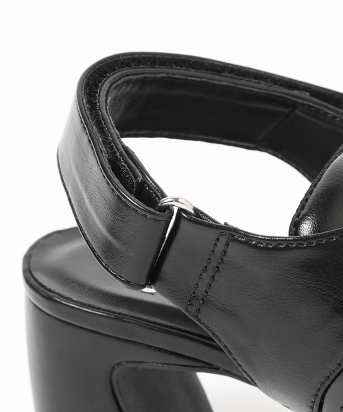 HARE（ハレ）の「ポインテッドトゥスニーカーミュール(HARE)（サンダル・レディース・ブラック・LARGE/MEDIUM）」の21枚目の写真