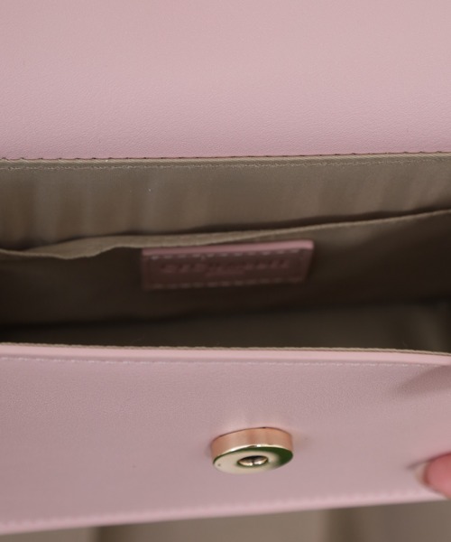 CECIL McBEE(セシルマクビー)の「Emblem Scope Case(ボディバッグ/ウエストポーチ・レディース・ピンク/ホワイト/ベージュ・F)」の14枚目の写真