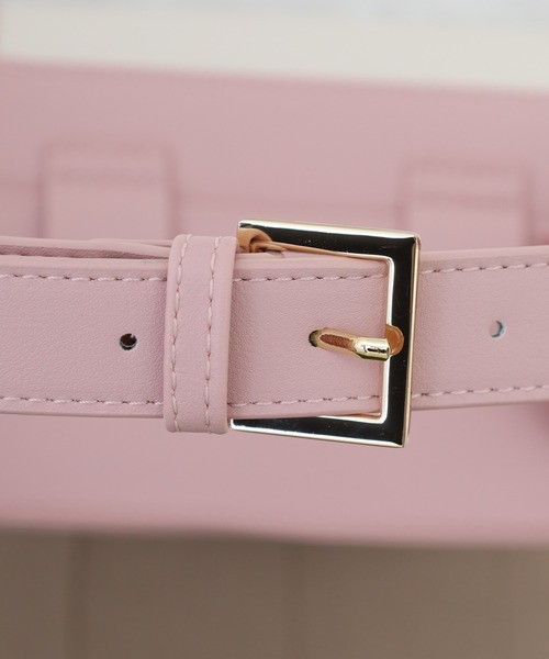 CECIL McBEE(セシルマクビー)の「Emblem Scope Case(ボディバッグ/ウエストポーチ・レディース・ピンク/ホワイト/ベージュ・F)」の15枚目の写真