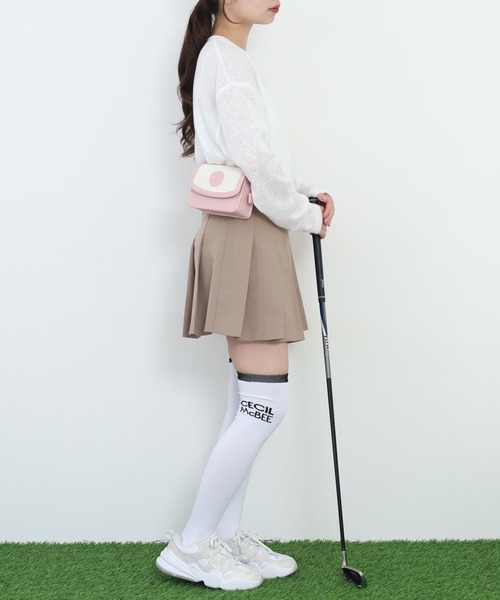 CECIL McBEE(セシルマクビー)の「Emblem Scope Case(ボディバッグ/ウエストポーチ・レディース・ピンク/ホワイト/ベージュ・F)」の18枚目の写真