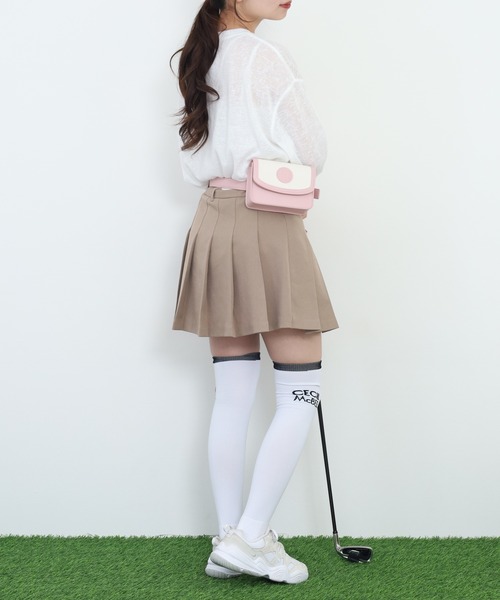 CECIL McBEE(セシルマクビー)の「Emblem Scope Case(ボディバッグ/ウエストポーチ・レディース・ピンク/ホワイト/ベージュ・F)」の19枚目の写真