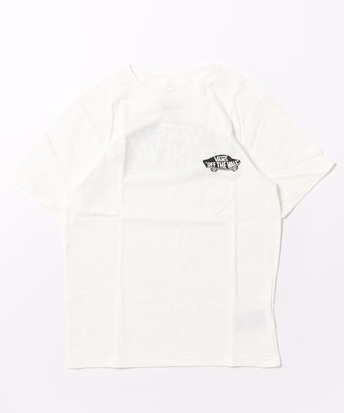 VANS（バンズ）の「VANS/バンズ キッズ 半袖 Tシャツ ロゴ バックプリント DOUBLE STANDARD VN000T30（Tシャツ/カットソー・キッズ・ホワイト/ブラック・150cm/140cm/130cm）」の10枚目の写真