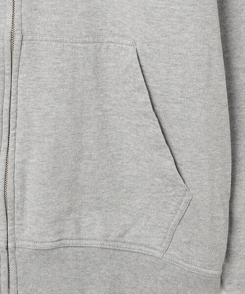 DANTON（ダントン）の「DANTON | コットンテリー ジップパーカー MEN（パーカー・メンズ・ネイビー/ダークグリーン/グレー・40/44/42）」の9枚目の写真