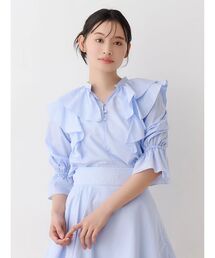 MERCURYDUO | 【セットアップ着用可】ラッフルシャツブラウス(シャツ/ブラウス)