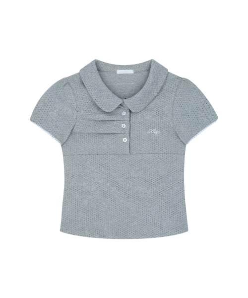ILLIGO(イリゴ)の「ドットピンタックカラーTメランジ(Tシャツ/カットソー・レディース・その他・OS)」の11枚目の写真