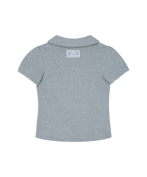 ILLIGO(イリゴ)の「ドットピンタックカラーTメランジ(Tシャツ/カットソー・レディース・その他・OS)」の10枚目の写真