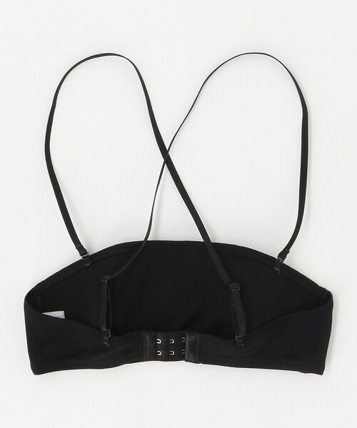 Steven Alan（スティーブンアラン）の「＜COCOONA SKINWEAR＞BANDEAU BRA/ブラ（ブラジャー・レディース・ブラック・1）」の2枚目の写真