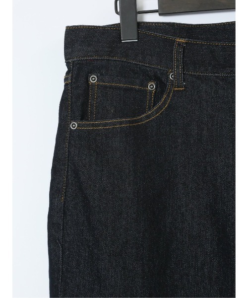 TAKA-Q（タカキュー）の「【ストレッチ】タカキュー 5ポケット ストレートデニム（デニムパンツ・メンズ・ネイビー・S/MEDIUM/LARGE/3L/X-LARGE）」の4枚目の写真