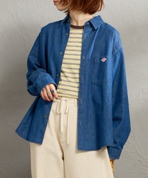 DANTON | [DANTON/ダントン] レギュラーカラー ダンガリーデニムシャツ(シャツ/ブラウス)