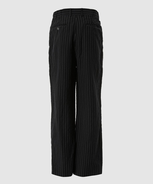 DIGAWEL（ディガウェル）の「In tuck pants (garment wash)（その他パンツ・メンズ・ネイビー・2）」の2枚目の写真