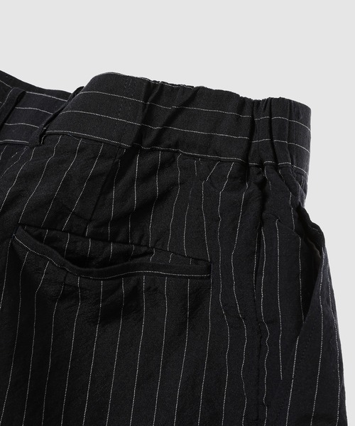 DIGAWEL（ディガウェル）の「In tuck pants (garment wash)（その他パンツ・メンズ・ネイビー・2）」の5枚目の写真
