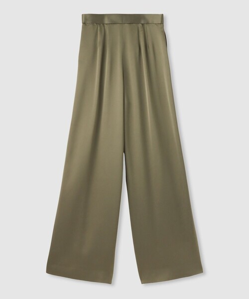 LOULOU WILLOUGHBY（ルルウィルビー）の「【LOULOU WILLOUGHBY】サテンタックパンツ（その他パンツ・レディース・カーキ/ブラック/ブルー・2/1）」の10枚目の写真