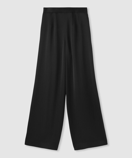 LOULOU WILLOUGHBY（ルルウィルビー）の「【LOULOU WILLOUGHBY】サテンタックパンツ（その他パンツ・レディース・カーキ/ブラック/ブルー・2/1）」の4枚目の写真