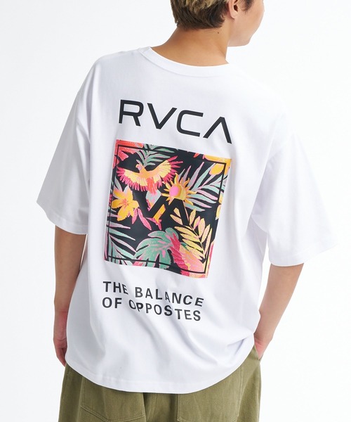 RVCA(ルーカ)の「RVCA メンズ PARADAISE BOX SS Tシャツ 【2026年春夏モデル】(Tシャツ/カットソー・メンズ・ホワイト/ブルー系その他/グリーン系その他/ブラック/ブラック系その他2/ホワイト×ブルー・MEDIUM/LARGE/X-LARGE/SMALL)」の2枚目の写真