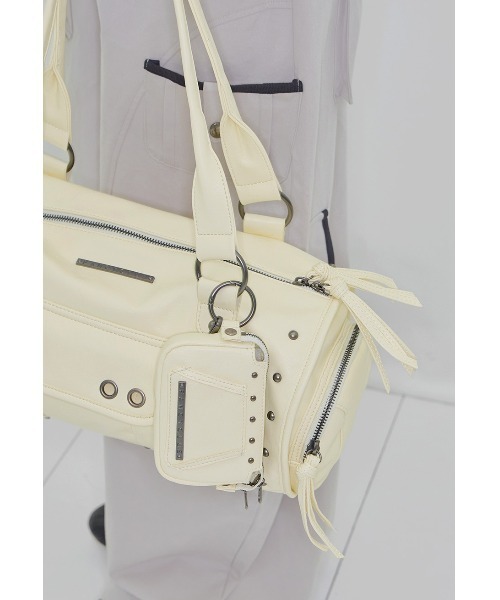 FANCY CLUB（ファンシークラブ）の「A'GEM/9 × .kom 『FANCY CLUB/ファンシークラブ』 [SET] VEIL STUD BAG & WALLET /ベールスタッドバッグ＆ウォレット（ショルダーバッグ・レディース・イエロー/ブラック/ピンク・FREE）」の17枚目の写真