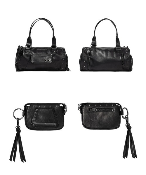 FANCY CLUB（ファンシークラブ）の「A'GEM/9 × .kom 『FANCY CLUB/ファンシークラブ』 [SET] VEIL STUD BAG & WALLET /ベールスタッドバッグ＆ウォレット（ショルダーバッグ・レディース・イエロー/ブラック/ピンク・FREE）」の20枚目の写真