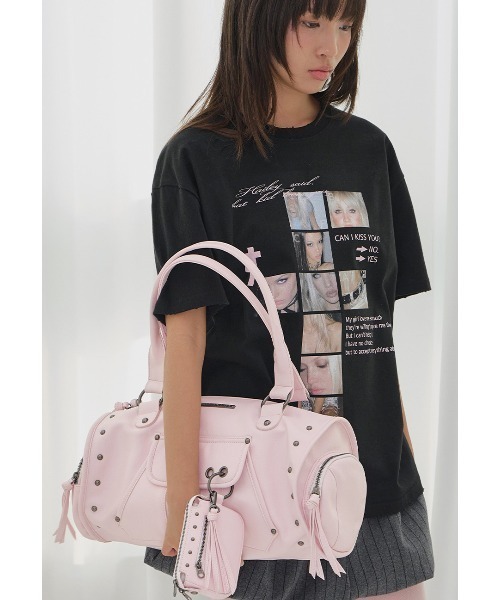 A'GEM/9 × .kom 『FANCY CLUB/ファンシークラブ』 [SET] VEIL STUD BAG