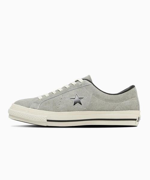 CONVERSE(コンバース)の「CONVERSE/コンバース/ONE STAR J SUEDE/ワンスターJ スエード(スニーカー・メンズ・グレー・7.5/9.5/8.5/9/8)」の1枚目の写真