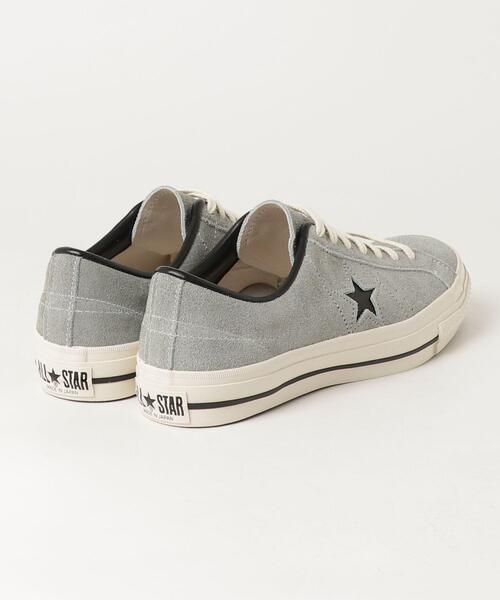 CONVERSE(コンバース)の「CONVERSE/コンバース/ONE STAR J SUEDE/ワンスターJ スエード(スニーカー・メンズ・グレー・7.5/9.5/8.5/9/8)」の4枚目の写真