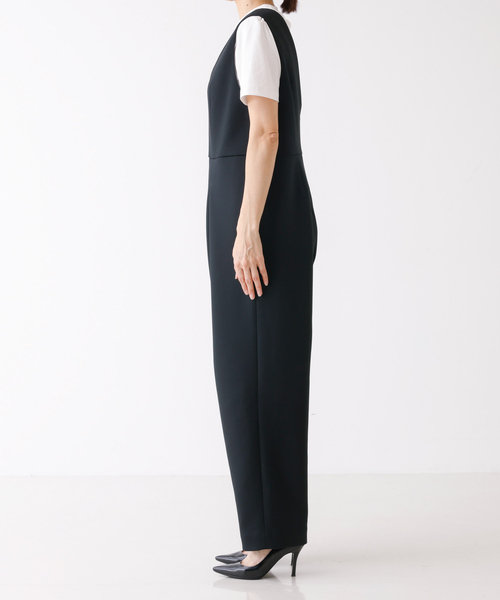 DESIGNWORKS(デザインワークス)の「ポリエステルストレッチダンボールオールインワン(その他パンツ・レディース・ブラック・38)」の6枚目の写真