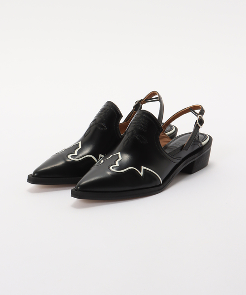 CITYSHOP（シティーショップ）の「TanC TOKYO COWBOY STRAP SANDAL TC26A-056：サンダル（サンダル・レディース・ブラック・23cm/25cm/24cm）」の10枚目の写真