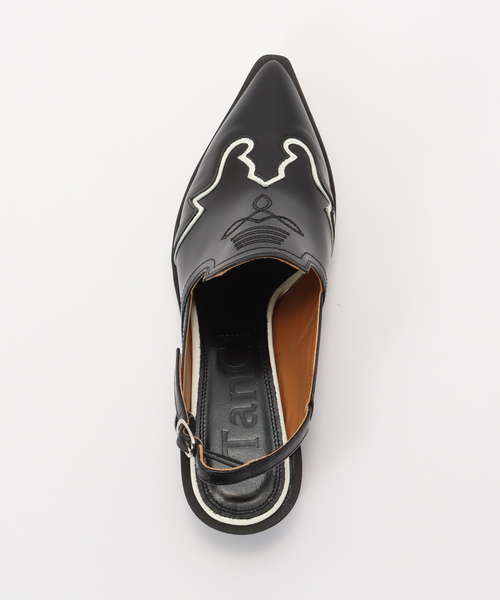 CITYSHOP（シティーショップ）の「TanC TOKYO COWBOY STRAP SANDAL TC26A-056：サンダル（サンダル・レディース・ブラック・23cm/25cm/24cm）」の3枚目の写真