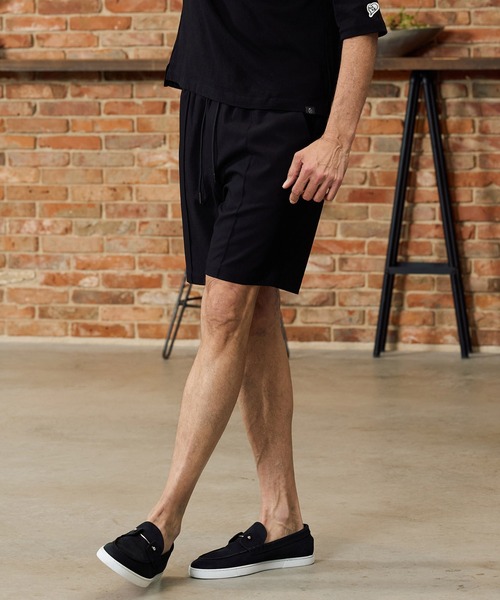 Maison code 13（メゾンコードサーティーン）の「mp14764-stretch oxford slacks shorts ショートパンツ(M26S-04)（その他パンツ・メンズ・チャコール/ブラック・S/M/L）」の5枚目の写真
