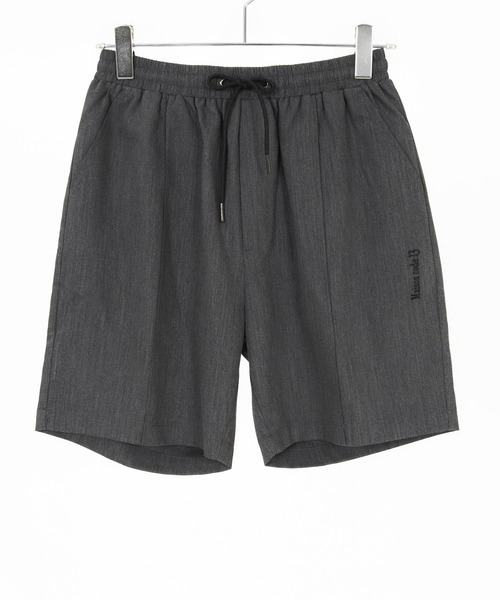 Maison code 13（メゾンコードサーティーン）の「mp14764-stretch oxford slacks shorts ショートパンツ(M26S-04)（その他パンツ・メンズ・チャコール/ブラック・S/M/L）」の17枚目の写真