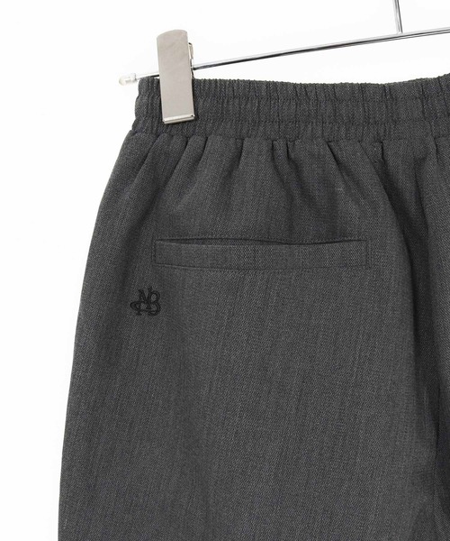 Maison code 13（メゾンコードサーティーン）の「mp14764-stretch oxford slacks shorts ショートパンツ(M26S-04)（その他パンツ・メンズ・チャコール/ブラック・S/M/L）」の22枚目の写真