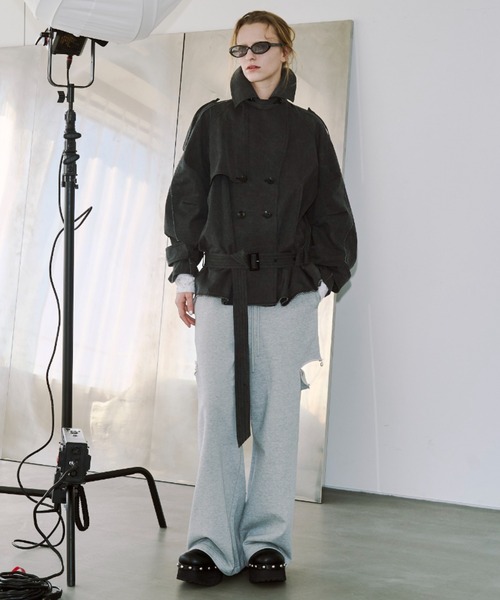 JOSE MOON（ジョゼムーン）の「STUDS VOLUME SOLE SABO/スタッズボリュームソールサボ（サンダル・レディース・ブラック・35/37/39）」の11枚目の写真