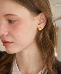 ハートモチーフピアス/Heart motif earrings