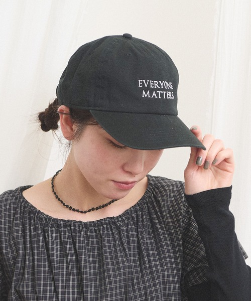 fig London(フィグロンドン)の「You Matter cap(キャップ・レディース・ブラック/ブルー・FREE)」の19枚目の写真