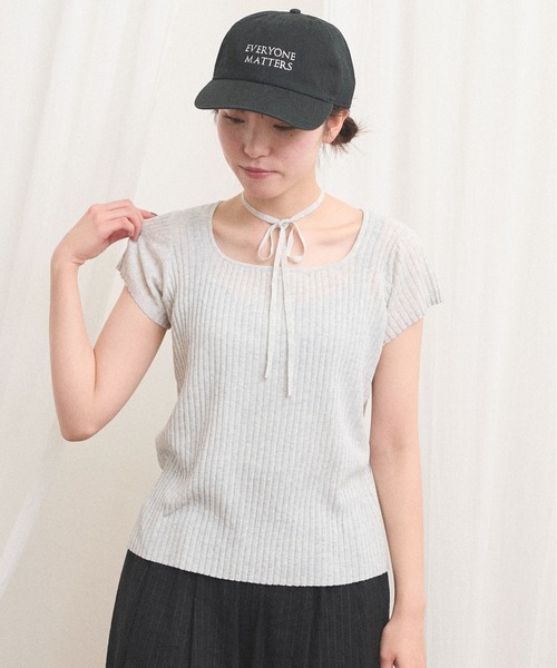 fig London(フィグロンドン)の「You Matter cap(キャップ・レディース・ブラック/ブルー・FREE)」の12枚目の写真
