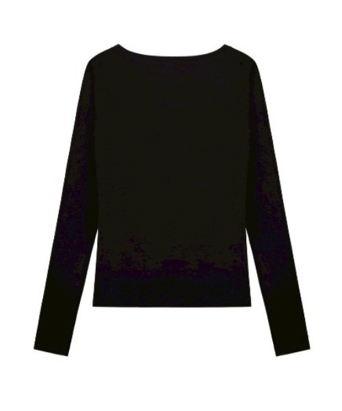 EYEER(イワイイアル)の「【EYEER】Chain Necklaces Loose Fit Long Sleeve / 【イーワイイーイーアール】チェーンネックレスルーズフィット長袖Tシャツ(Tシャツ/カットソー・レディース・ホワイト/ブラック・S)」の21枚目の写真