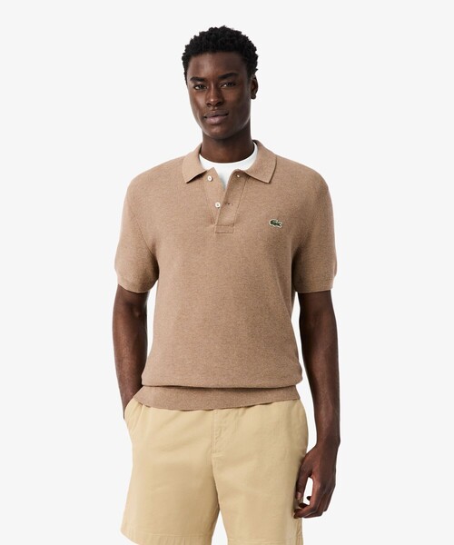 ハイゲージニットクラシックポロシャツ（ポロシャツ）｜LACOSTE