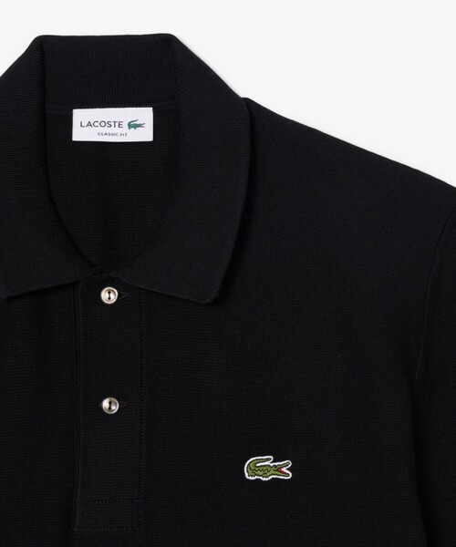 LACOSTE（ラコステ）の「ハイゲージニットクラシックポロシャツ（ポロシャツ・メンズ・オフホワイト/グリーン/ネイビー/ベージュ/ライトブラウン/ブラック・2/3/4/5）」の10枚目の写真