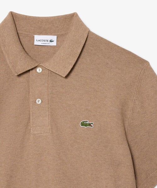ハイゲージニットクラシックポロシャツ（ポロシャツ）｜LACOSTE
