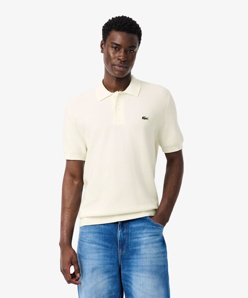 ハイゲージニットクラシックポロシャツ（ポロシャツ）｜LACOSTE