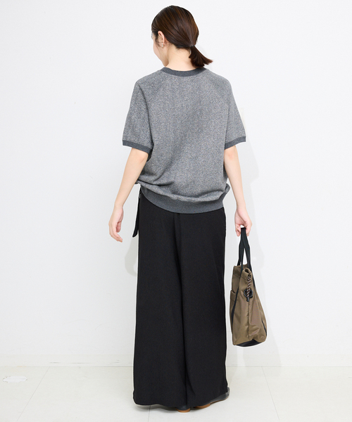 SLOBE IENA(スローブイエナ)の「《WEB限定/追加》ラップジャージパンツ(その他パンツ・レディース・ブラック・36/38)」の18枚目の写真