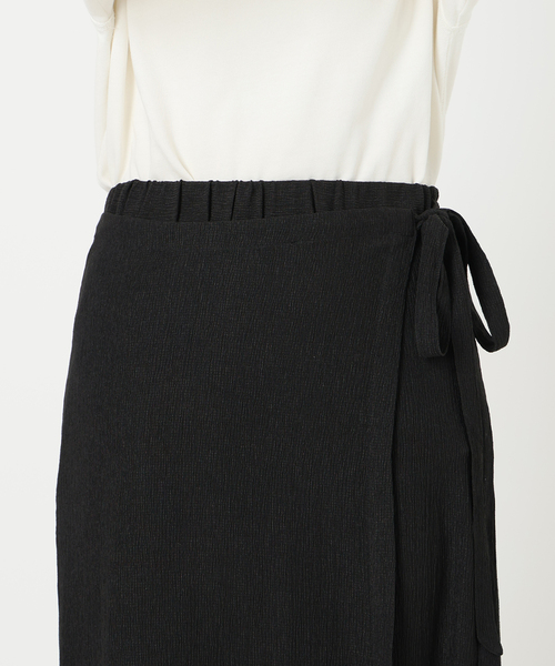 SLOBE IENA（スローブイエナ）の「《WEB限定/追加》ラップジャージパンツ（その他パンツ・レディース・ブラック・36/38）」の13枚目の写真