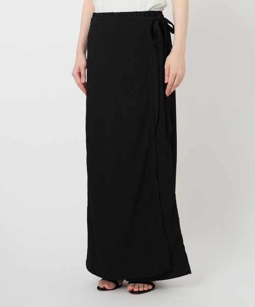 SLOBE IENA（スローブイエナ）の「《WEB限定/追加》ラップジャージパンツ（その他パンツ・レディース・ブラック・36/38）」の19枚目の写真