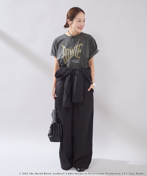 JOURNAL STANDARD（ジャーナルスタンダード）の「【osedit】JS DAVID BOWIE ROCK TEE（Tシャツ/カットソー・レディース・ブラック系その他/ホワイト・FREE）」の18枚目の写真