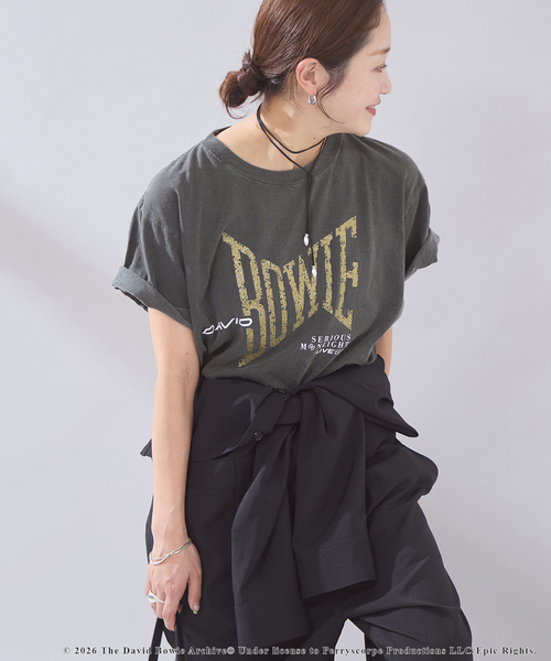 JOURNAL STANDARD（ジャーナルスタンダード）の「【osedit】JS DAVID BOWIE ROCK TEE（Tシャツ/カットソー・レディース・ブラック系その他/ホワイト・FREE）」の22枚目の写真