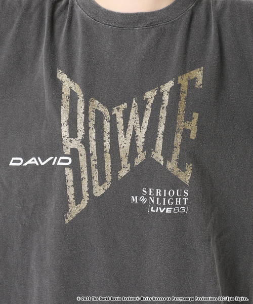 JOURNAL STANDARD（ジャーナルスタンダード）の「【osedit】JS DAVID BOWIE ROCK TEE（Tシャツ/カットソー・レディース・ブラック系その他/ホワイト・FREE）」の3枚目の写真