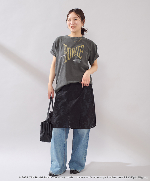 JOURNAL STANDARD（ジャーナルスタンダード）の「【osedit】JS DAVID BOWIE ROCK TEE（Tシャツ/カットソー・レディース・ブラック系その他/ホワイト・FREE）」の7枚目の写真