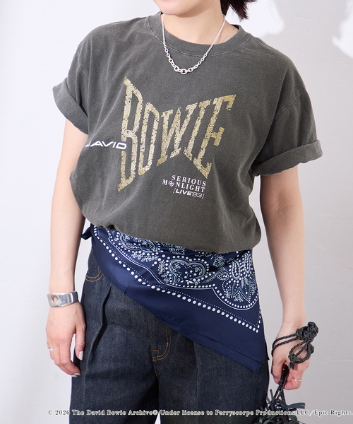 JOURNAL STANDARD（ジャーナルスタンダード）の「【osedit】JS DAVID BOWIE ROCK TEE（Tシャツ/カットソー・レディース・ブラック系その他/ホワイト・FREE）」の12枚目の写真