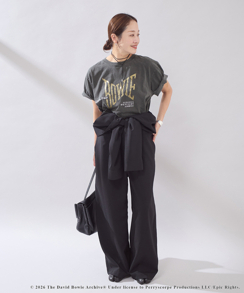 JOURNAL STANDARD（ジャーナルスタンダード）の「【osedit】JS DAVID BOWIE ROCK TEE（Tシャツ/カットソー・レディース・ブラック系その他/ホワイト・FREE）」の14枚目の写真
