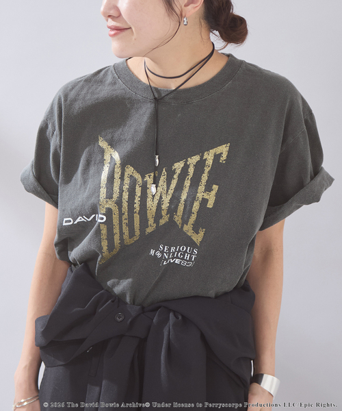 JOURNAL STANDARD（ジャーナルスタンダード）の「【osedit】JS DAVID BOWIE ROCK TEE（Tシャツ/カットソー・レディース・ブラック系その他/ホワイト・FREE）」の17枚目の写真